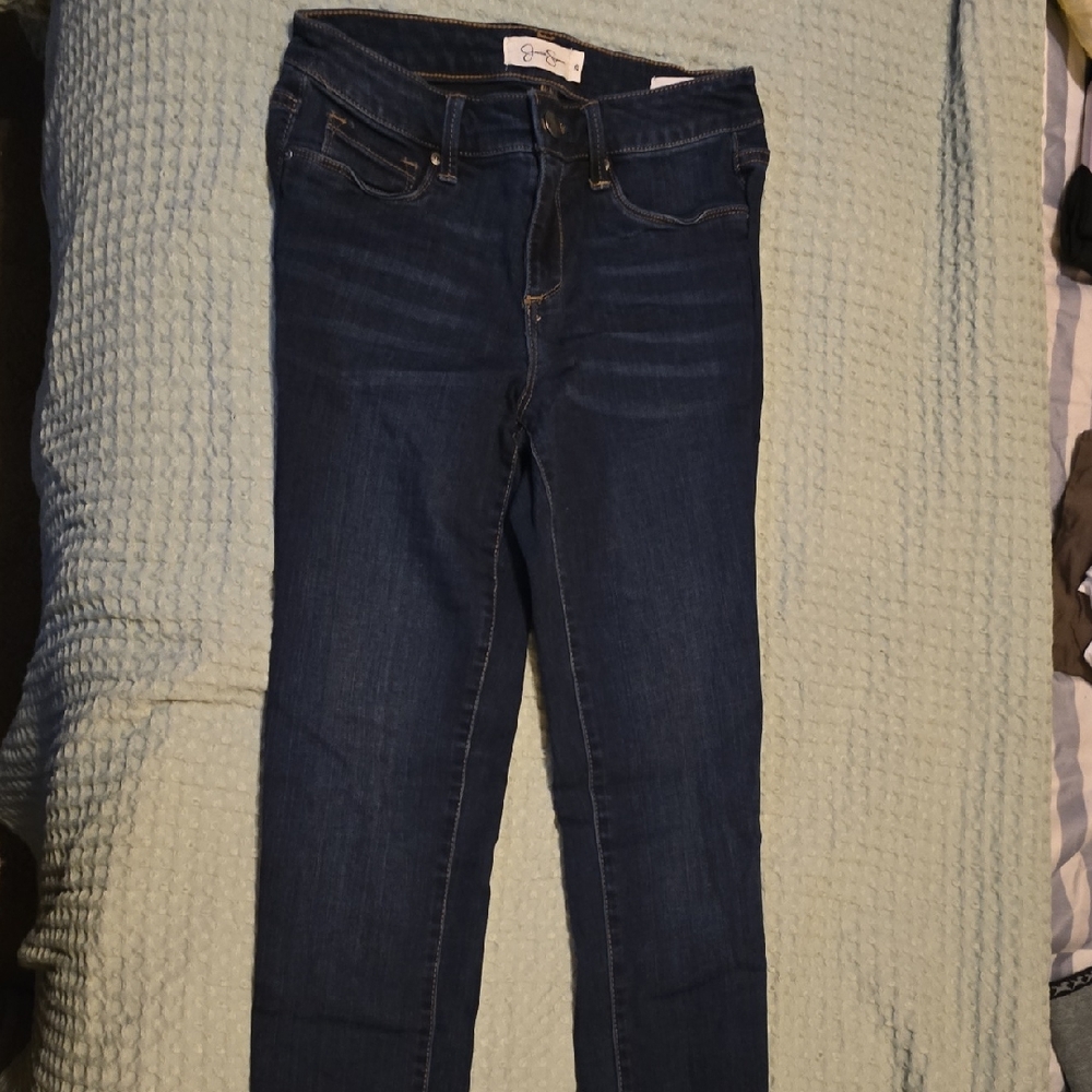 Jessica Simpson Dark Blue Skinny Jeans